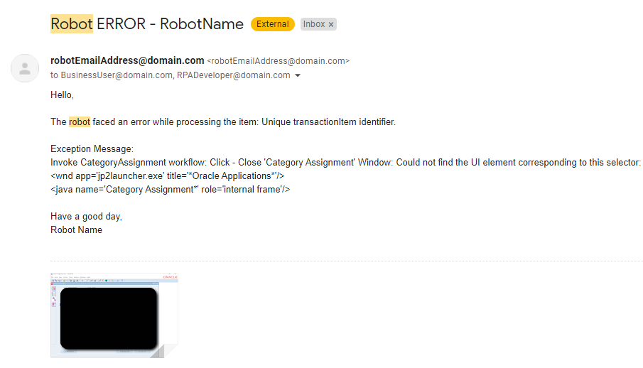 UiPath ReFramework 101: Emailing Notification System 3